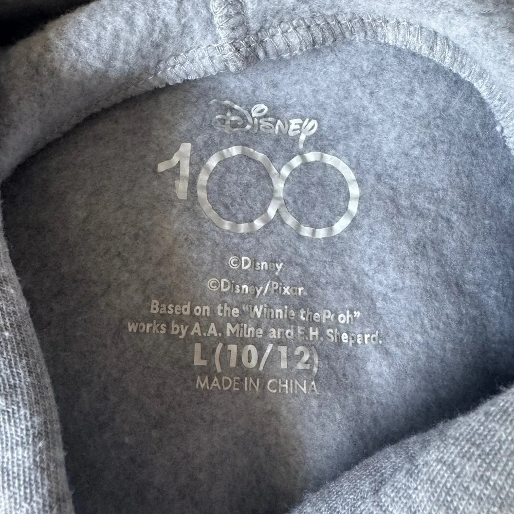 Disney 100‎ Anniversary Hoodie Tulle Dress Girls 10/12 Minnie Pooh Ears